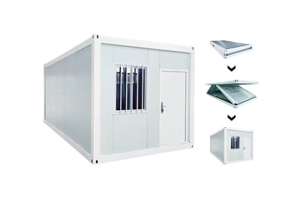 2.Foldable Flat Pack Container House