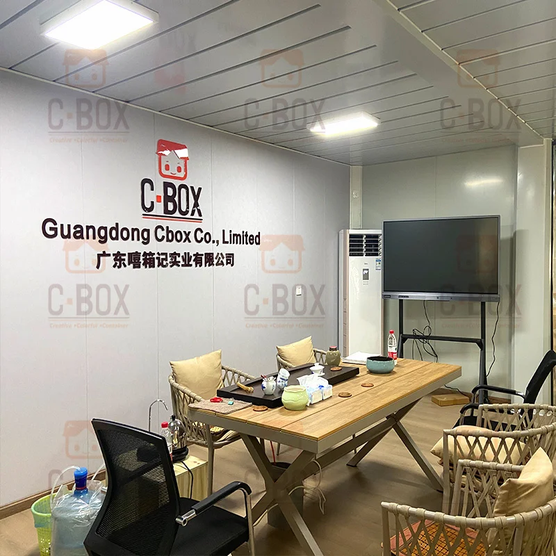 CBOX Low Cost Temporary Office In Workshop