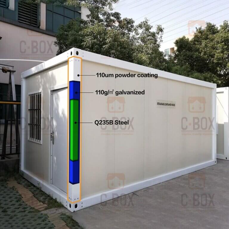 Portable Container Dormitory Philippine Style for Sale